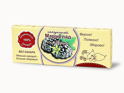 №2 Мармелад натуральный "Ежевика" 140г в Вичуге