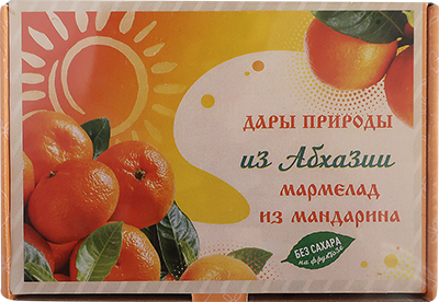 №2 Мармелад дары природы "Мандарин" 180г  в Вичуге