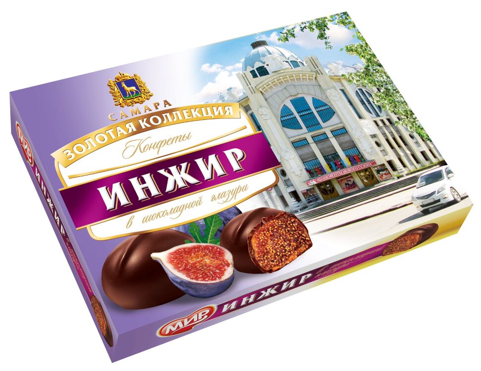  КФ МИР Инжир в шоколадной глазури 160г в Вичуге